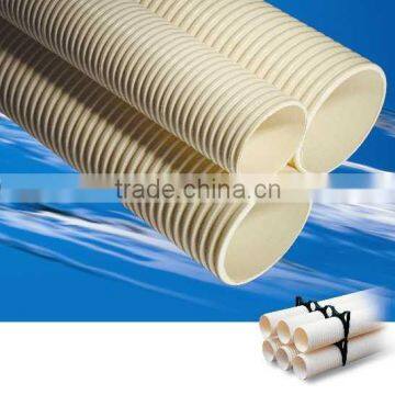 UPVC double wall corrugated pipe