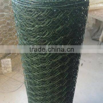 PVC coated poultry farm hexagonal chicken coop wire mesh