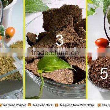 100 % Natural Tea seed meal without straw