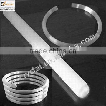 New Style Opaque Polished Quartz Tubes