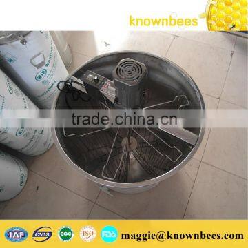 6 frames electric seamless radial honey extractor with 304 stainless steel material