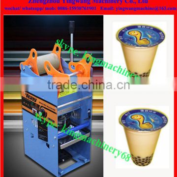 manual type small cup sealing machine