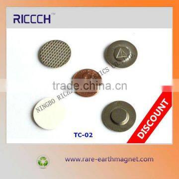 Metal Round Magnetic Name Badge/Button on Clothing photo-2
