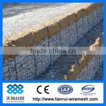 galvanized+PVC coated gabions/gabion box/gabion mesh/mattress