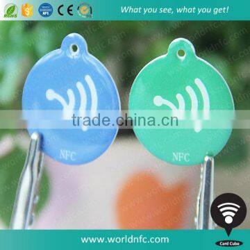 Hang Tag NTAG213 NFC Ring Tag with Good Quality