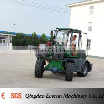 Everun New Condition ER1500 Telescopic Wheel Loader With Pallet Forks photo-4