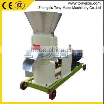 Flat Die Poultry Horse Manure/dog/cat Feed Pellet Making Machine