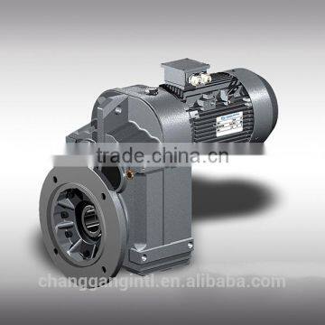 F Series Solid Shaft Helical Gear Reducer Parallel Shaft Transmission Box photo-2