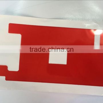 red sticker red film lcd protector sticker lcd sticker for lcd refurbish plastic lcd sticker for iphone 4,iphone 5,iphone 6