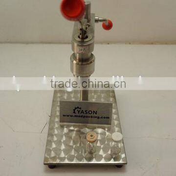 20mm Desktop Hand Vial Crimper Crimping Tool for Flip Off&Tear Off Caps photo-2