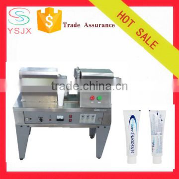 Low cost Semi-auto type manual sealing machine for plastic tube/ultrasonic plastic tube sealing machine