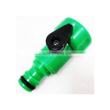 Small Plastic One Way Garden Hose Shut-Off Valve photo-2