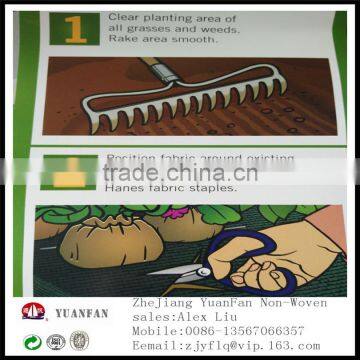 Black Non Woven Fabric Used for Garden Fleece photo-4