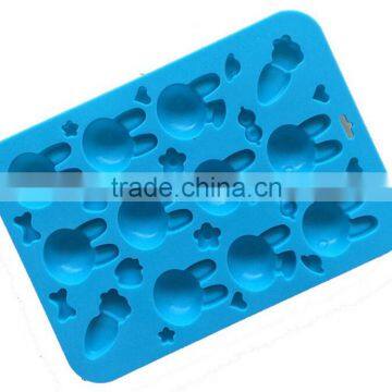 Rabbit Carrot Silicone Chocolate Candy Cookie Soap Mold Fun Maker photo-3