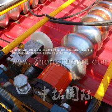 Double Layer Trapezoidal Roof Manufacturing Machine photo-4