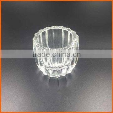 Wholesale china designed glass candle tumblers