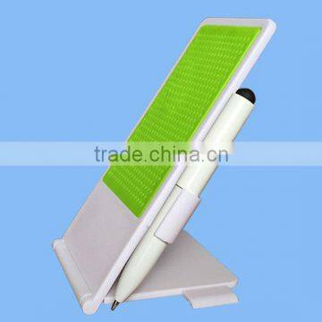 Mobile phone stand, plastic mobile phone stand ,with promotion stylus pen