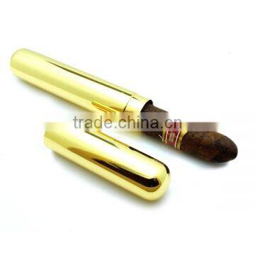 Wholesale Gold Plated Cigar Tube ,Stainless Steel Cigar Tubes photo-2