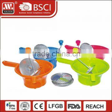 Vegetable grinder with 4 colors