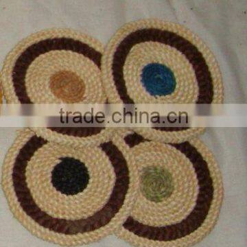 round maize mat