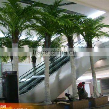 Home garden edging decorative 5ft to 16ft Height outdoor artificial green plastic palm trees EDS06 0830