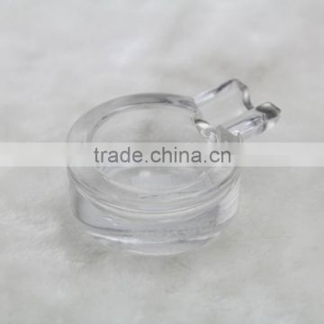 clear glass ashtray, round glass ashtray , glass ashtray