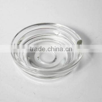 Wholesale Clear Small Round Glass Ashtray for Cigarette photo-3