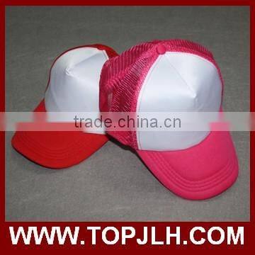 2016 hot heat transfer printing sublimation blank snapback cap