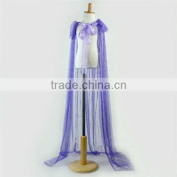 Fashion Hot Sale Turquoise Snowflake Cape For Evening Dress Of Chiffon photo-4