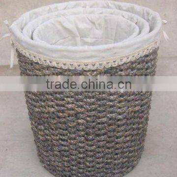 ECO-friendly rattan laundry basket