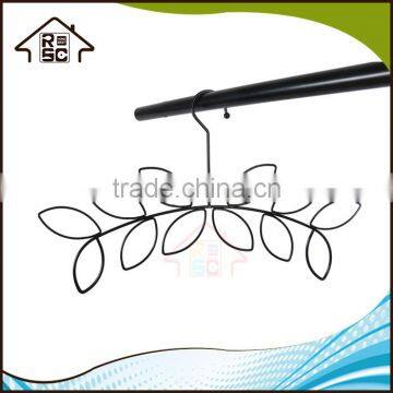 NBRSC Reliable Company Ivy Leaves Scarf Hanger Clothes Closet Organizer Tie Rack Belt Holder Necktie Storage Hook photo-4