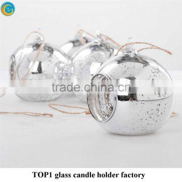 Silver Mercury Decorative Hydroponics Candle Jars for Pub photo-4