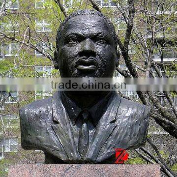 Bronze Makin Luther king bust statue