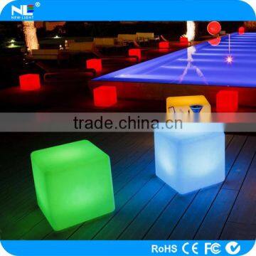 Promotional Illuminated Outdoor LED Color Changing Light Cube Furniture photo-4