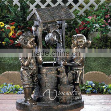 New Design Popular High Quality Outdoor Boy and Girl Fountain (Custimized Service) photo-6