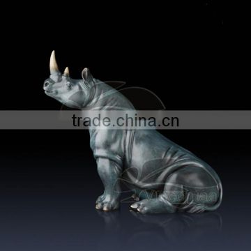 Life Size Rhino Statue for Garden Decoration VSL-069