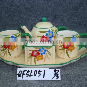 ceramic tea pot set