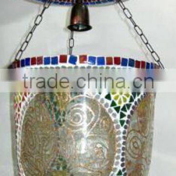 Antique Metal Hanging Indian Lanterns-B