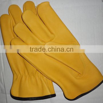 cow skin driver gloves