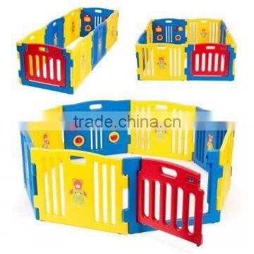 Best Selling High quality and colorful Baby Playpen Kids 8 Panel Safety Play Center