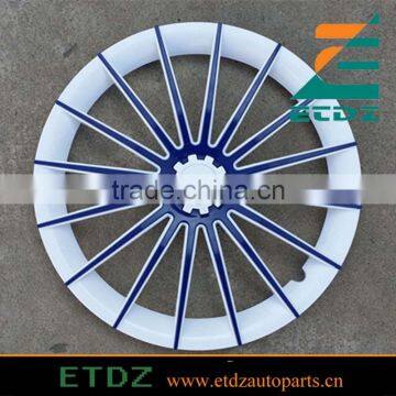 15inch WHITE/BLUE Color Car Wheel Cover Twin Color Car Wheel Caps