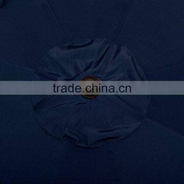 Navy Blue 3M Fabric Patio Market Umbrella photo-4