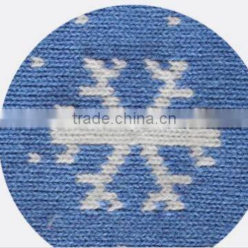 Blue Snowflower Knitted 2 Liter Hot-water Bottle Cover photo-3