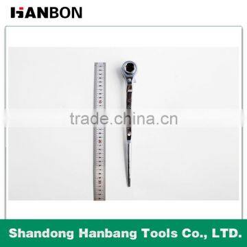 Industrial Grade Mirror Six Angle Pointed Tail Ratchet Wrench photo-5