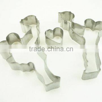 47040 Wedding Kissing Shape Stainless Steel Cookie Cutter Set photo-5