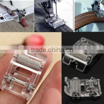 house hold Low Shank Roller Sewing Machine Leather Presser Foot For Brother Janome Singer