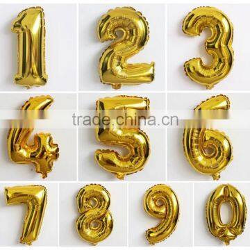 16 Inch Helium Inflatable Foil Balloons Party Decoration Gold Foil/aluminum Balloon photo-3