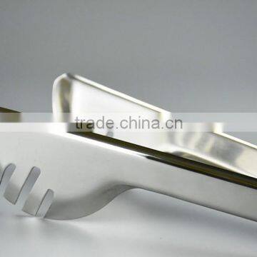 Stainless Steel Clamp BBQ Buffet Tong Salad Bread Catering Kitchen Serving Tongs photo-2