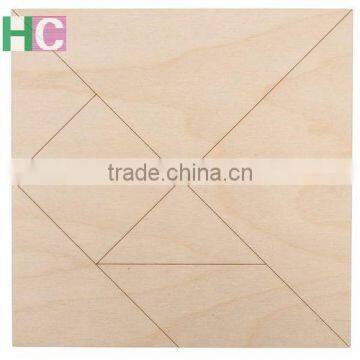 DIY Tangram,puzzle,wooden educational toy for sale