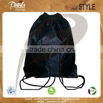 Polyester Fabric Drawstring Bag Pack